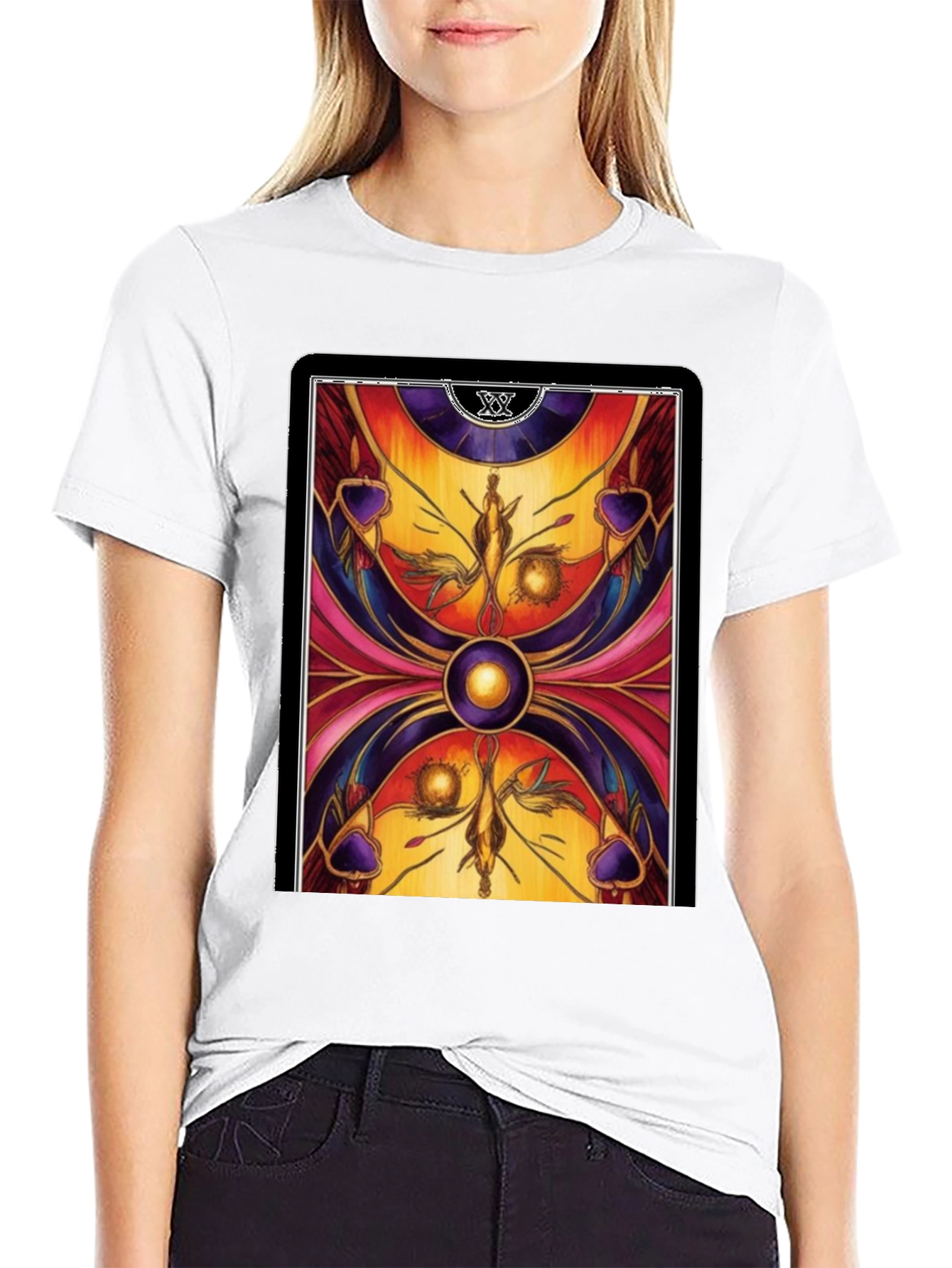 Tarot Card Graphic T-Shirt