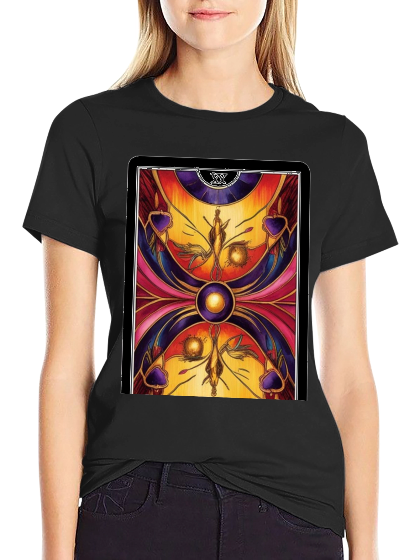 Tarot Card Graphic T-Shirt