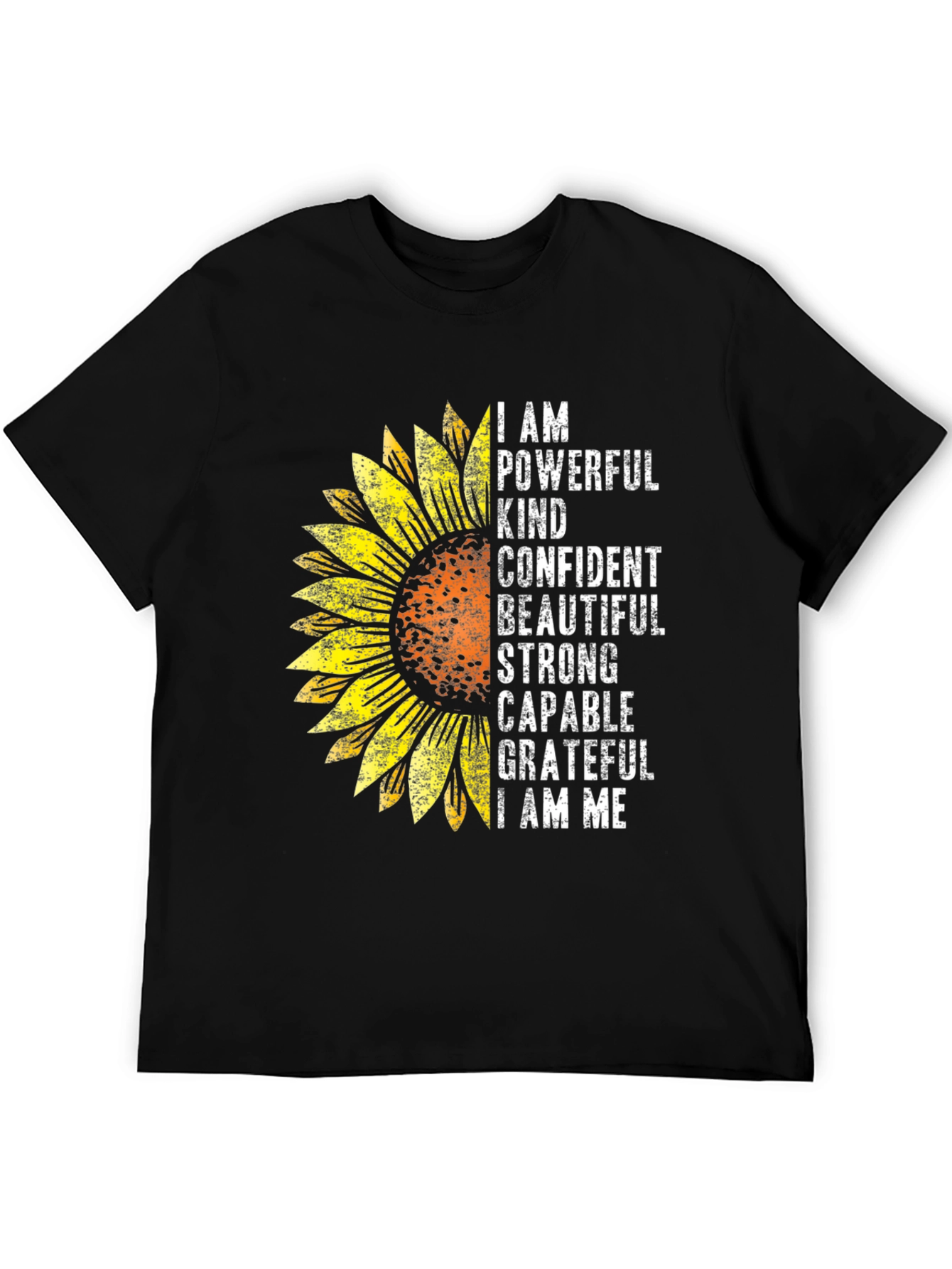 I AM Sunflower Graphic T-Shirt