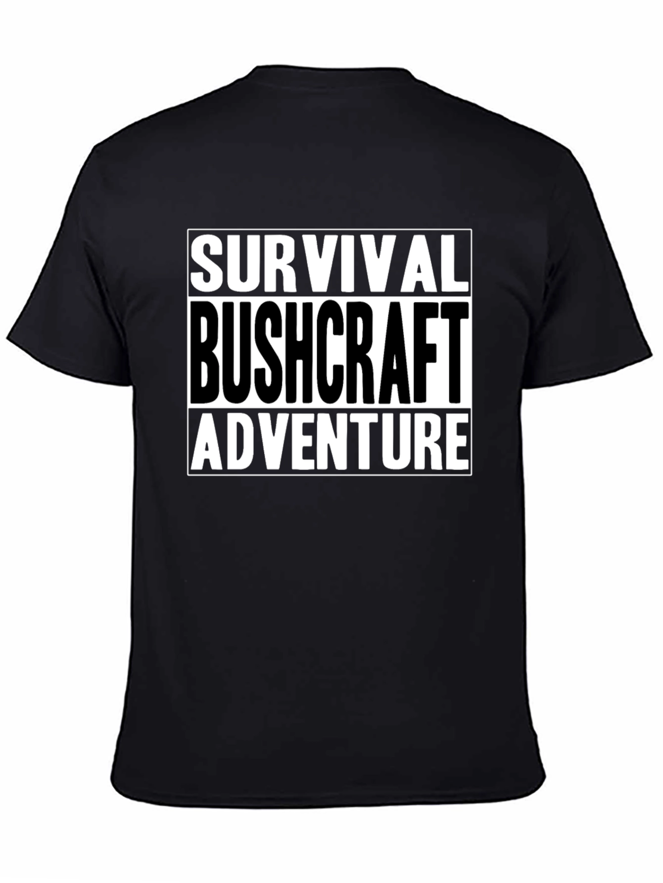 Survival Bushcraft Adventure Graphic T-Shirt