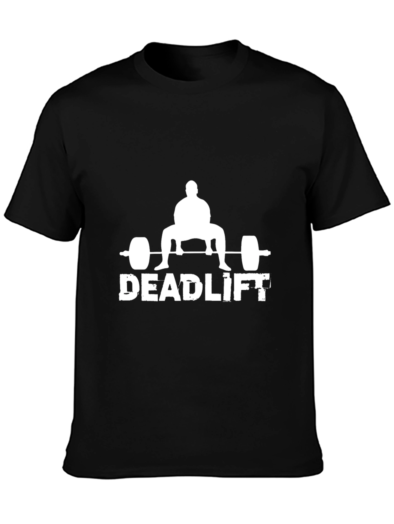 Deadlift Graphic T-Shirt - Black Gym Tee