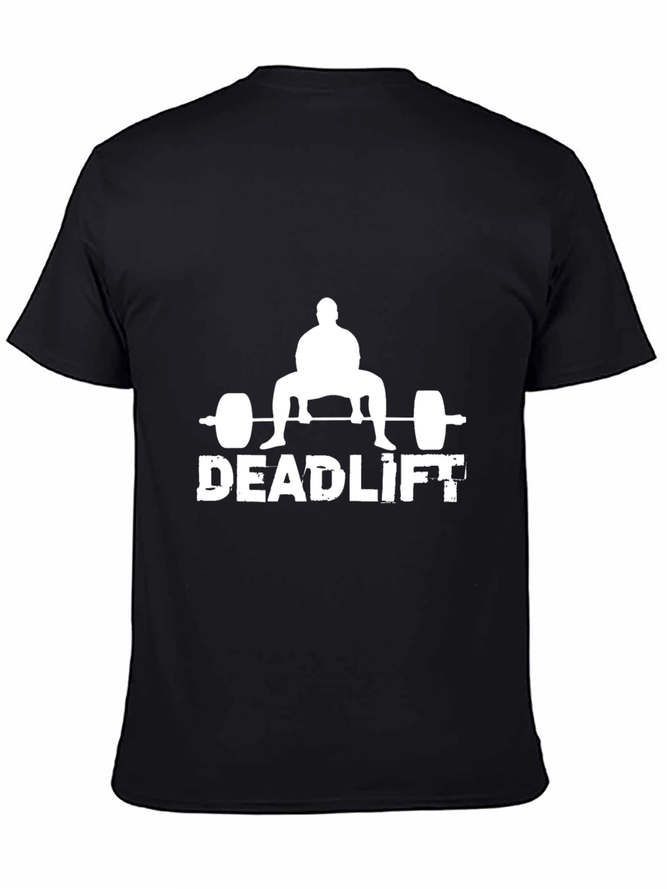 Deadlift Graphic T-Shirt - Black Gym Tee