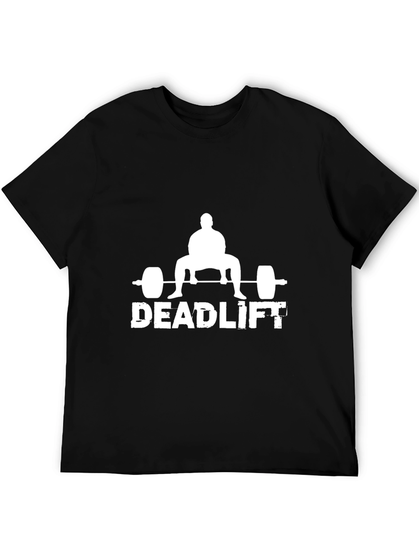 Deadlift Graphic T-Shirt - Black Gym Tee