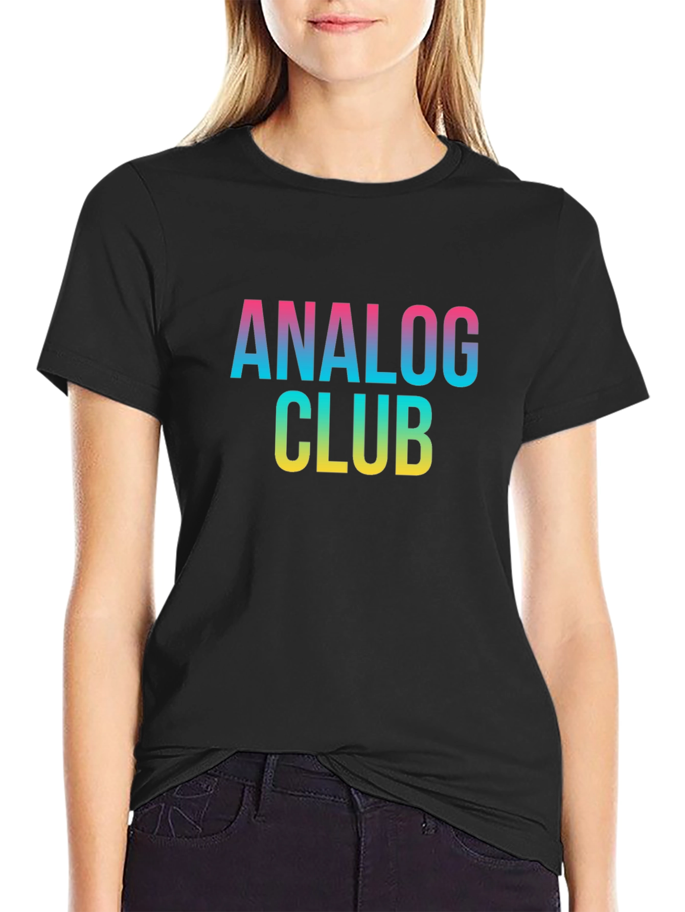 Analog Club Graphic T-Shirt - Retro Style Tee