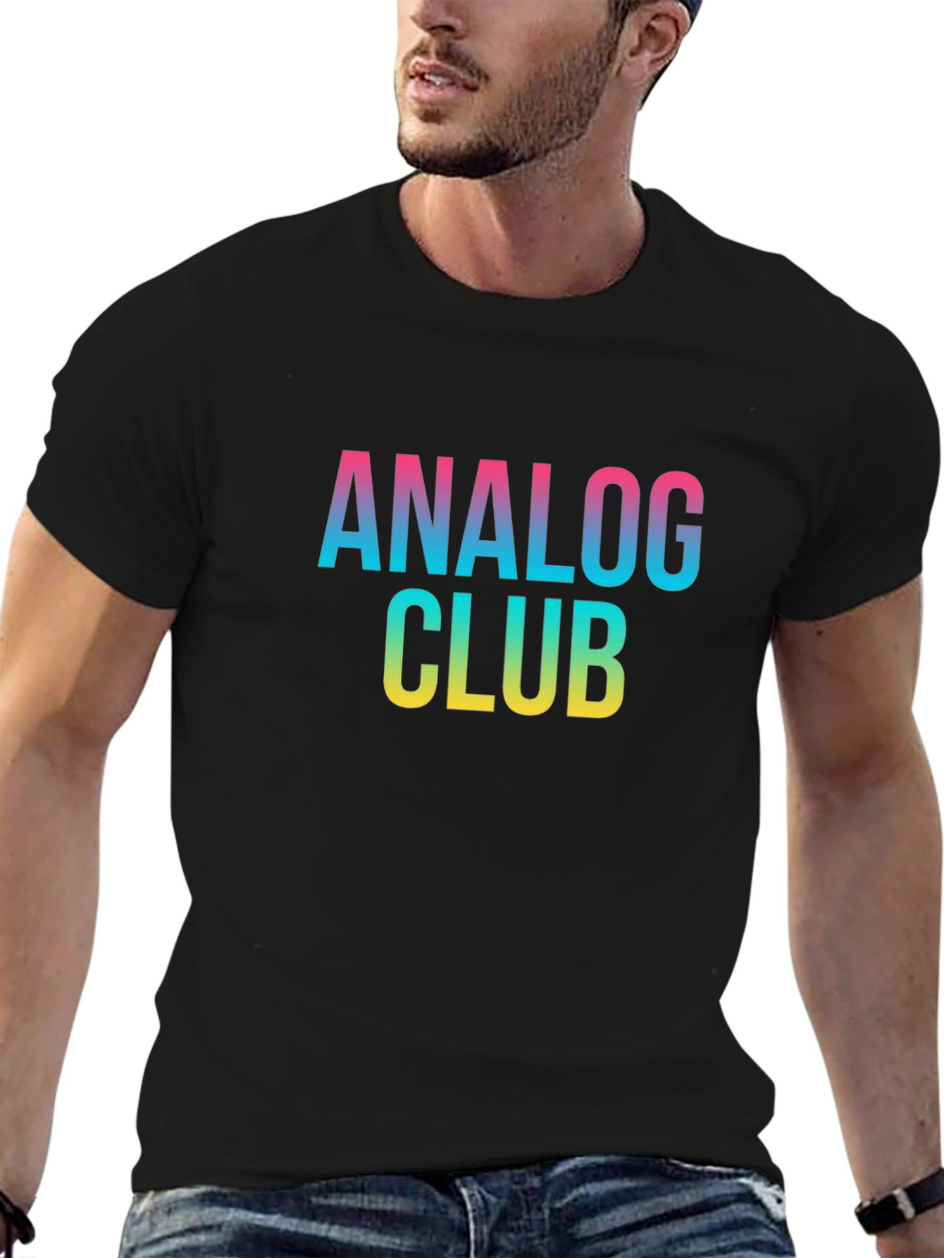 Analog Club Graphic T-Shirt - Retro Style Tee