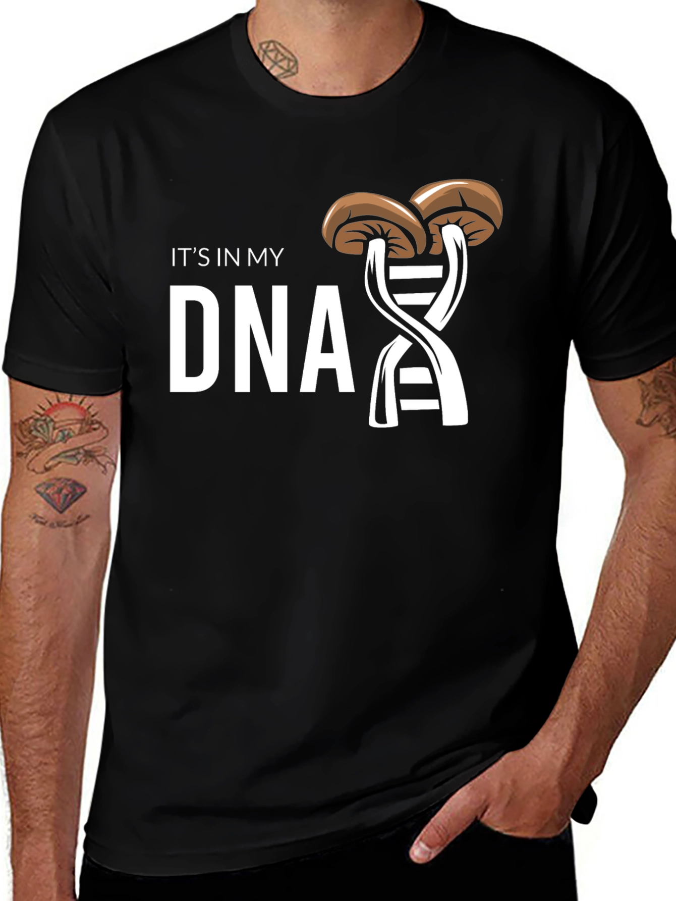 Mushroom DNA T-Shirt