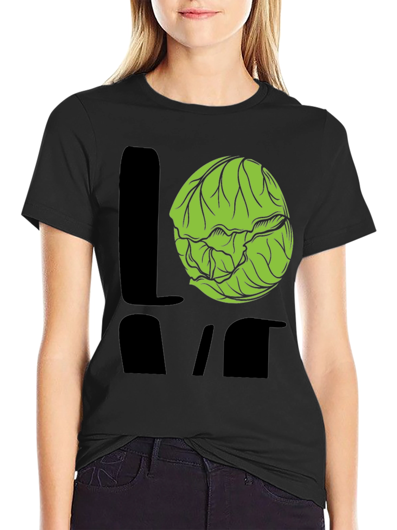 Love Brussels Sprouts Graphic T-Shirt