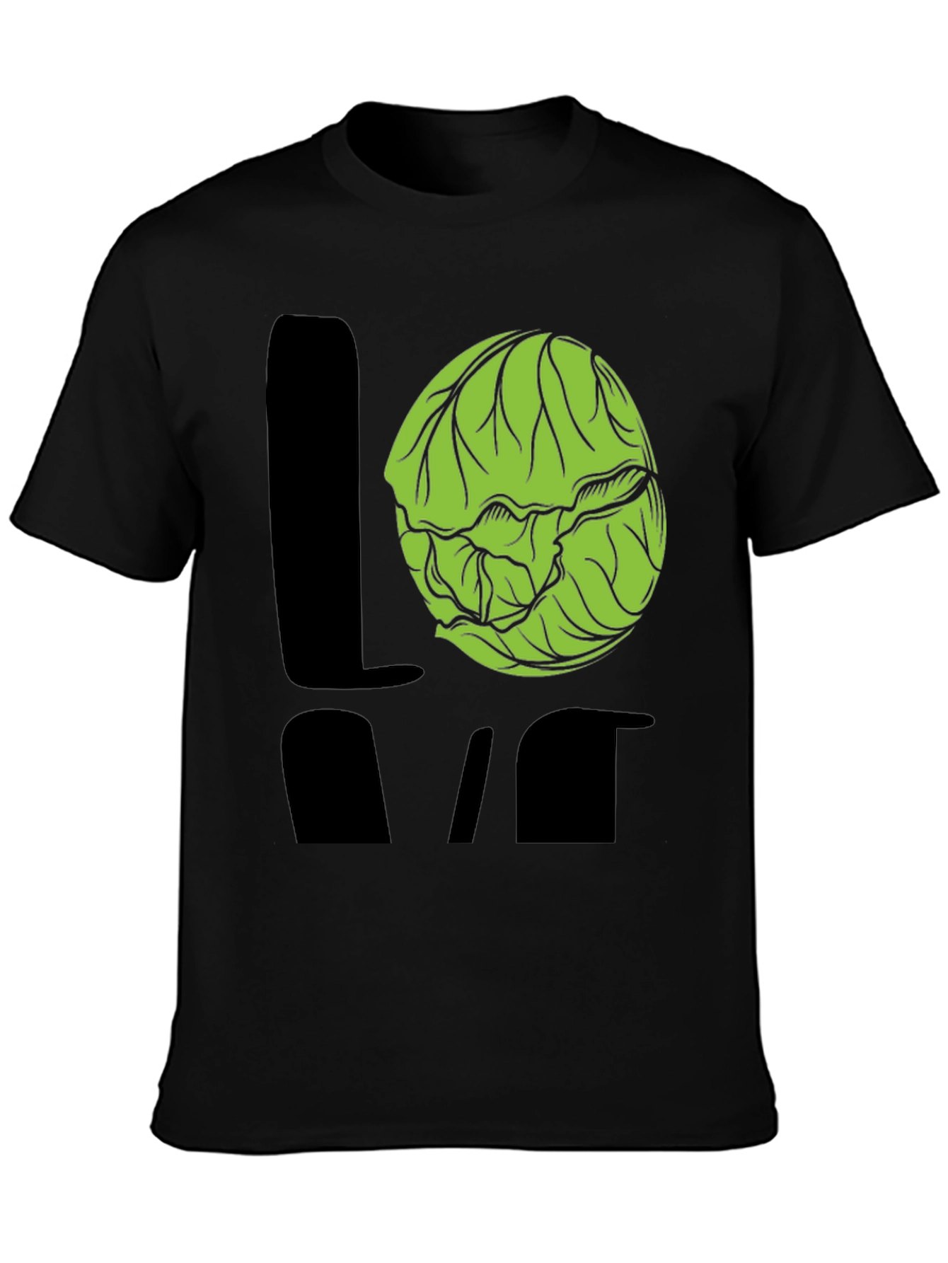 Love Brussels Sprouts Graphic T-Shirt