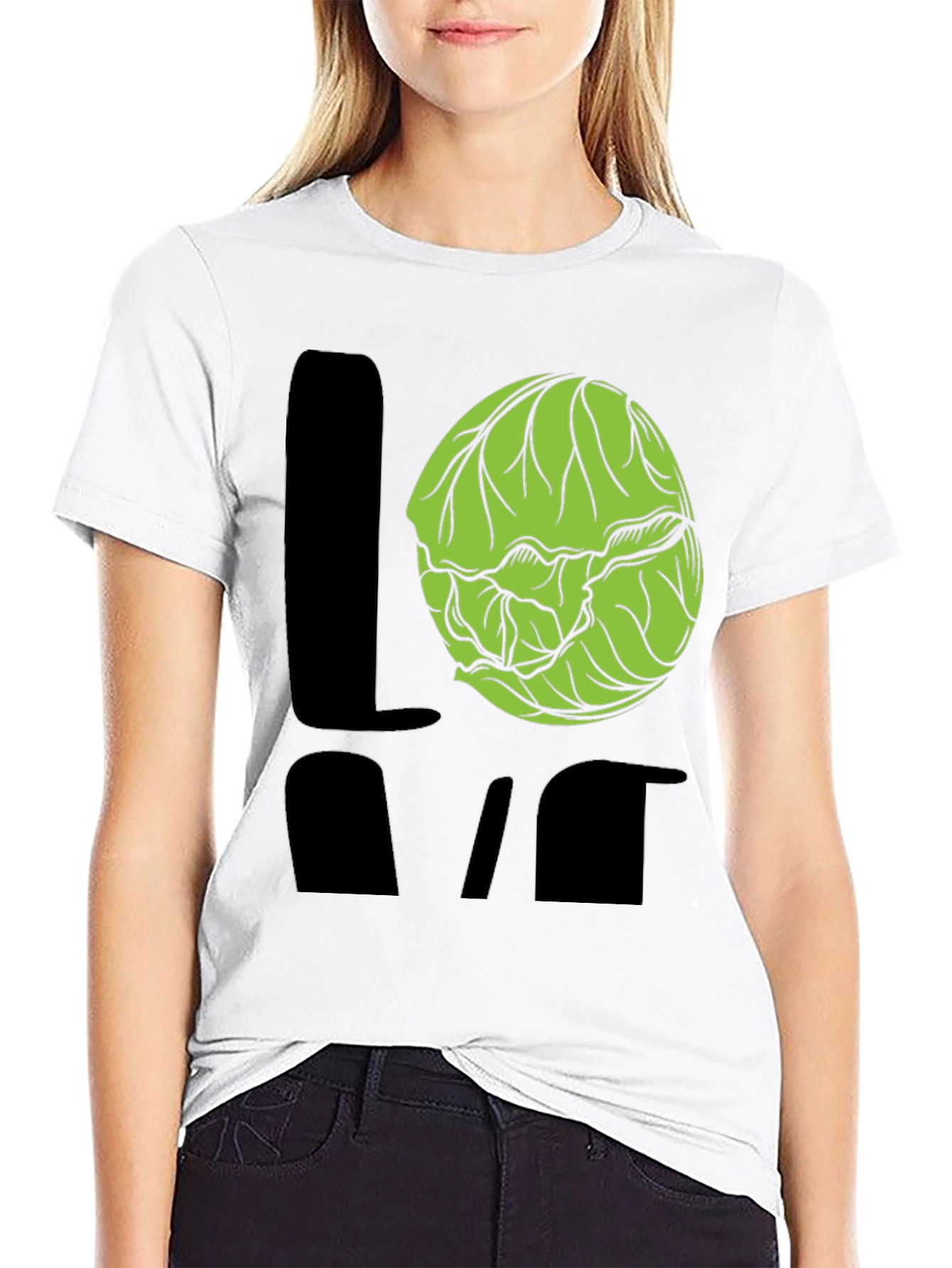 Love Brussels Sprouts Graphic T-Shirt