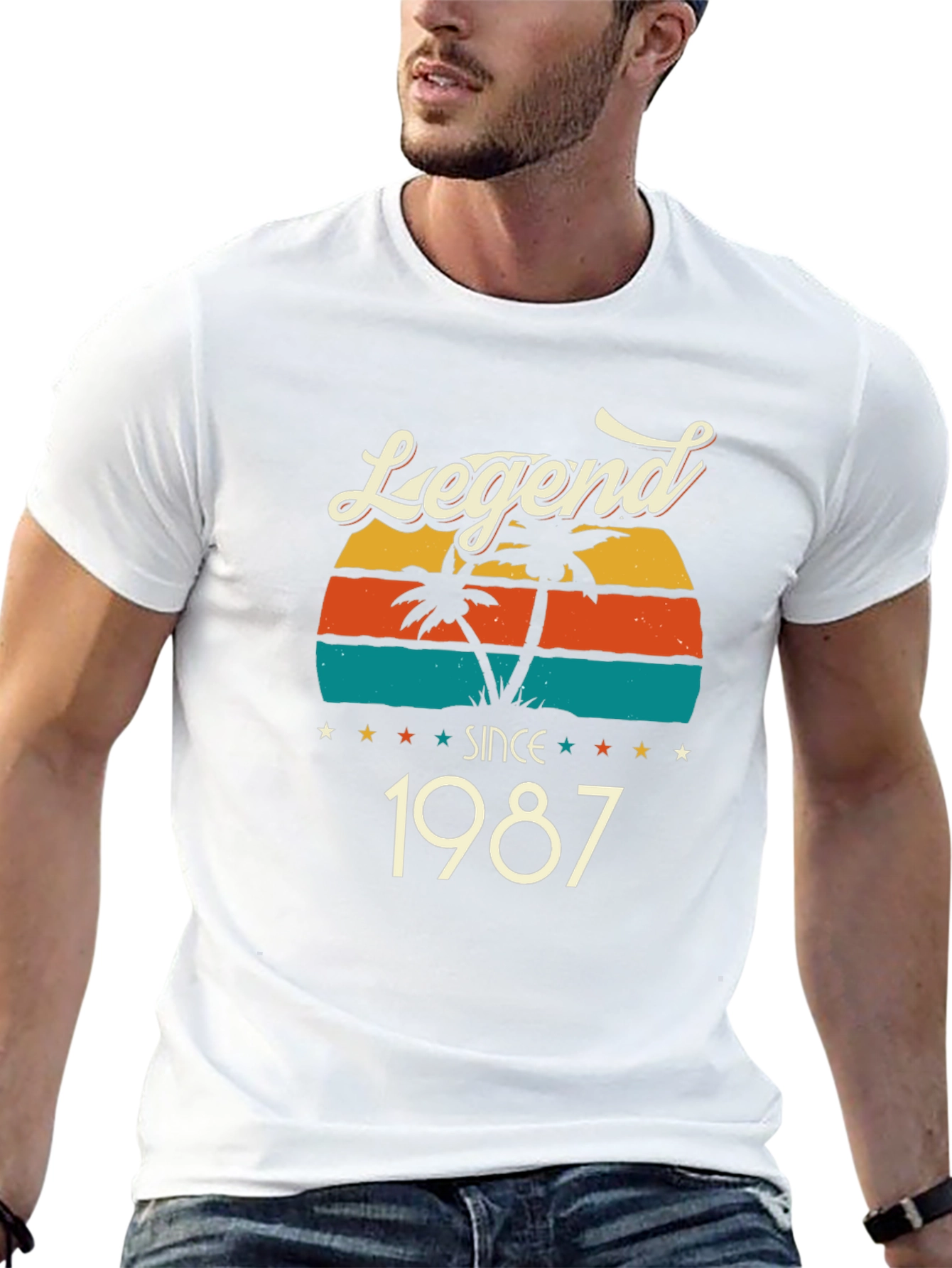 Legend Since 1987 Retro Graphic T-Shirt