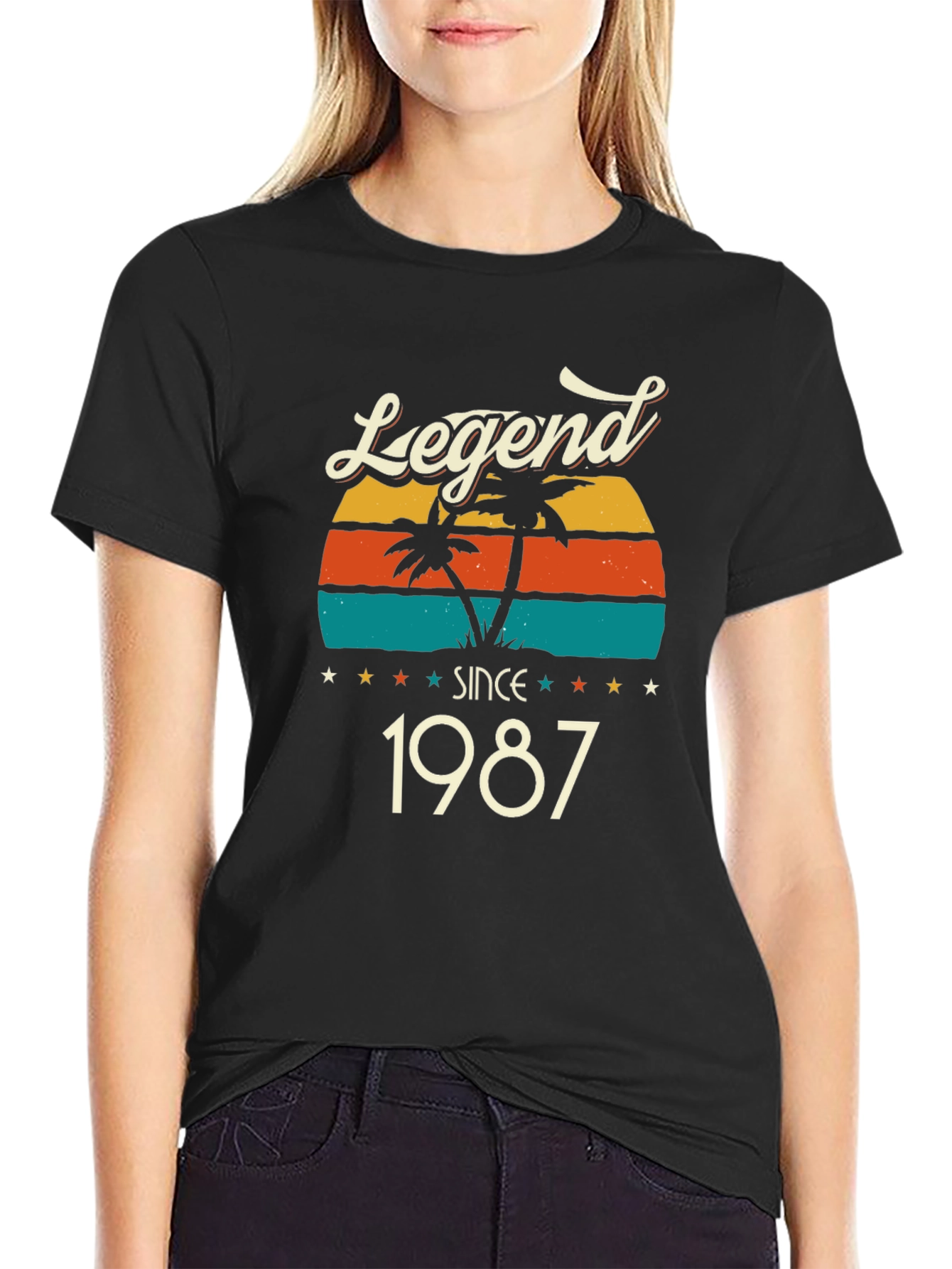 Legend Since 1987 Retro Graphic T-Shirt