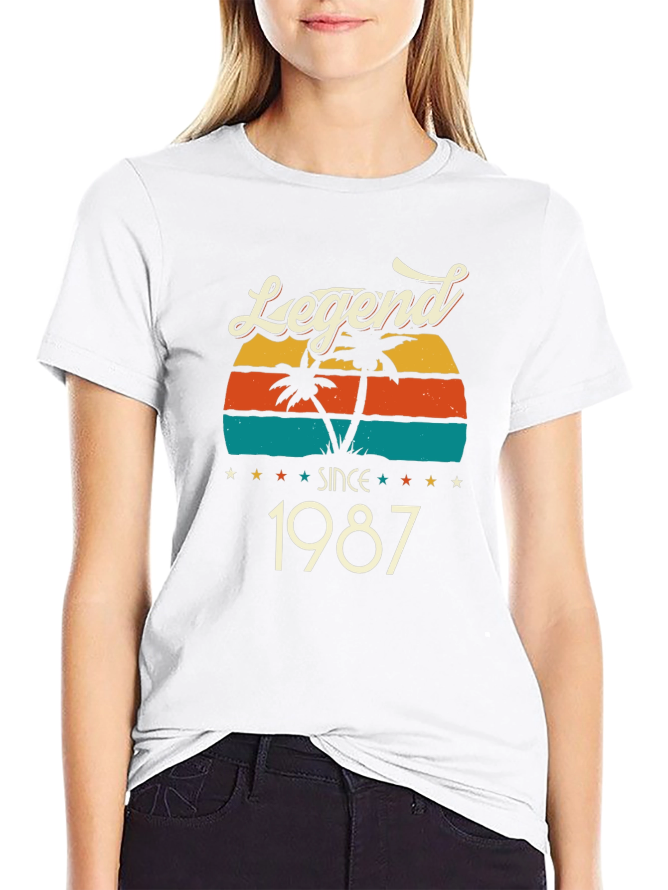 Legend Since 1987 Retro Graphic T-Shirt