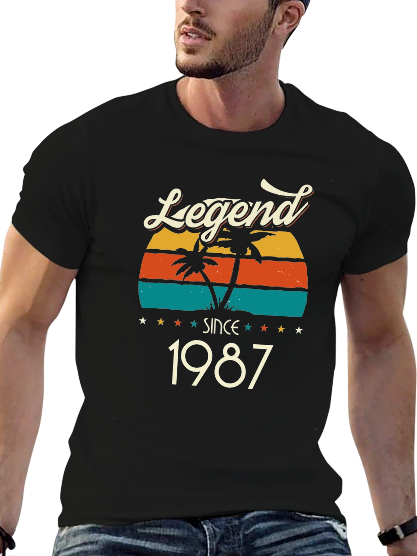Legend Since 1987 Retro Graphic T-Shirt