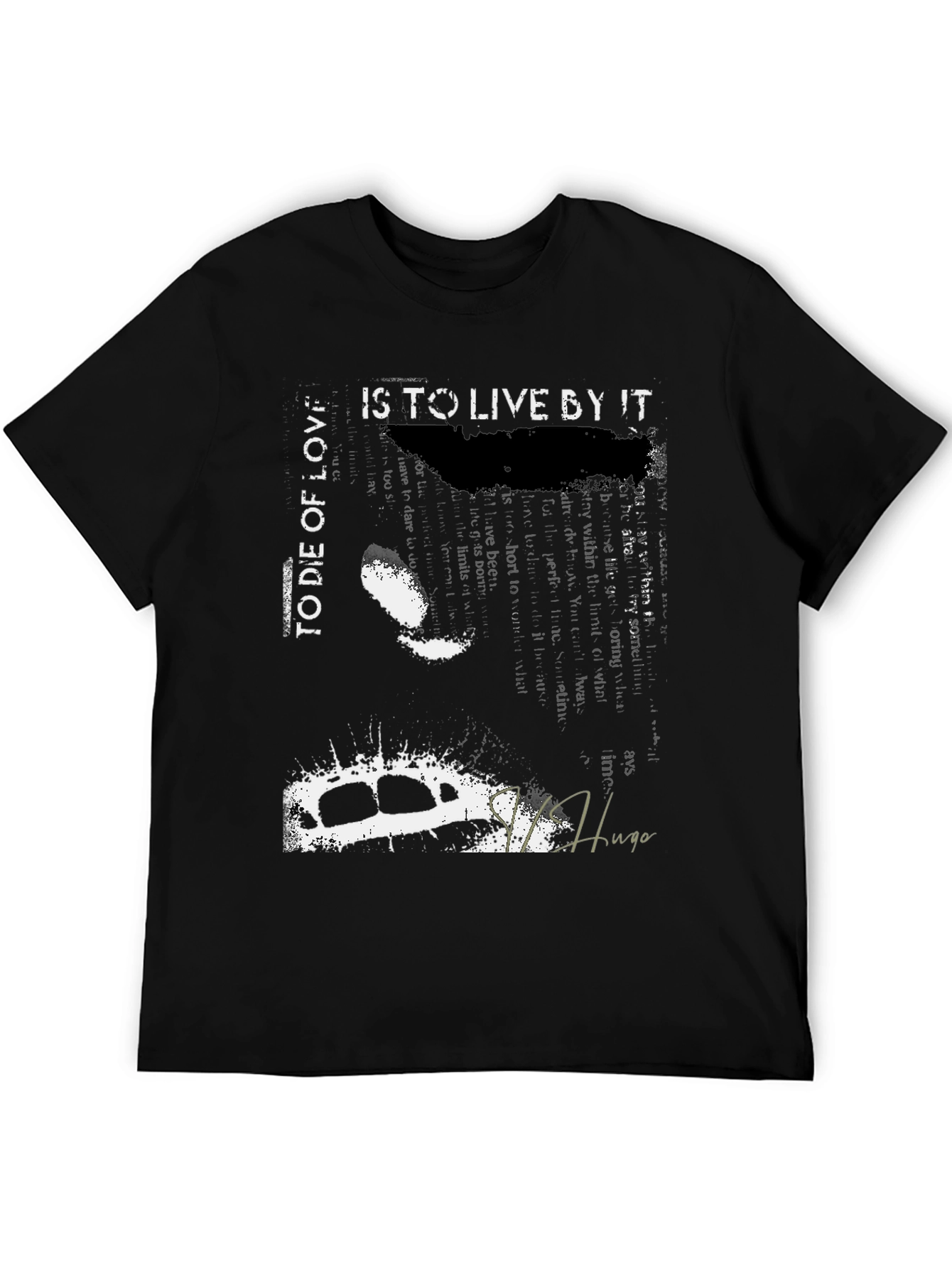 Graphic Print Crew Neck T-Shirt