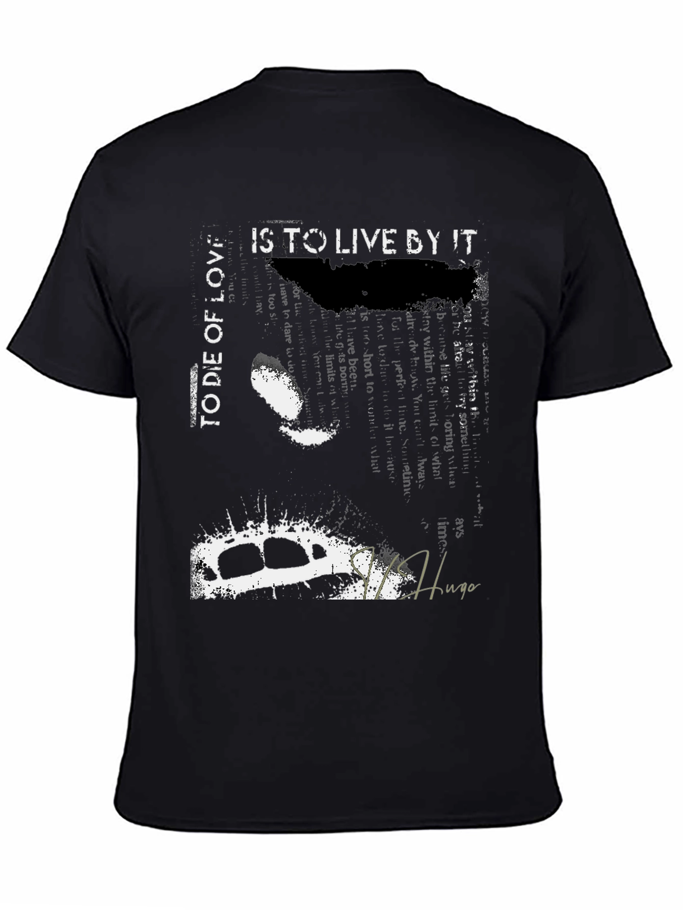 Graphic Print Crew Neck T-Shirt