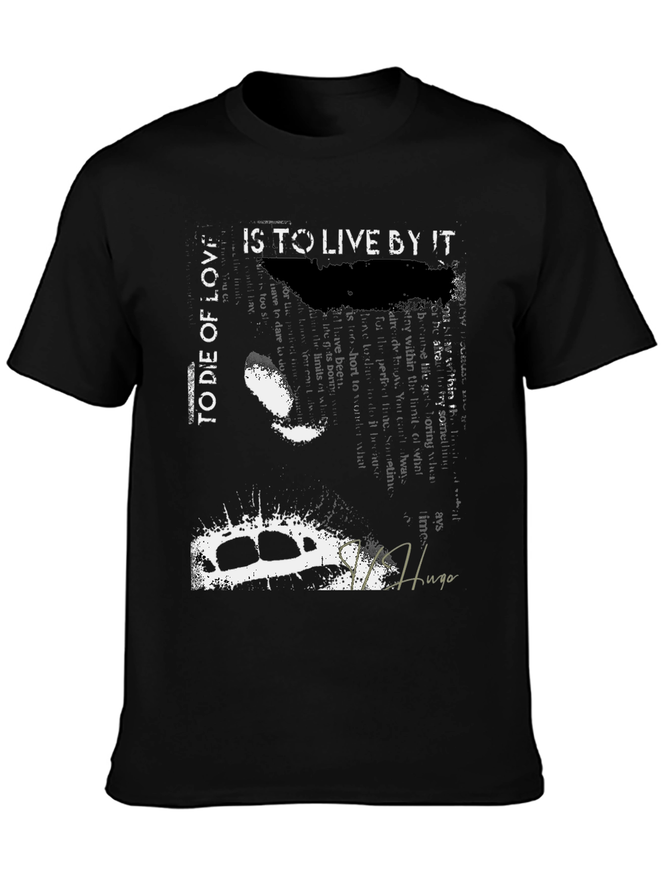 Graphic Print Crew Neck T-Shirt