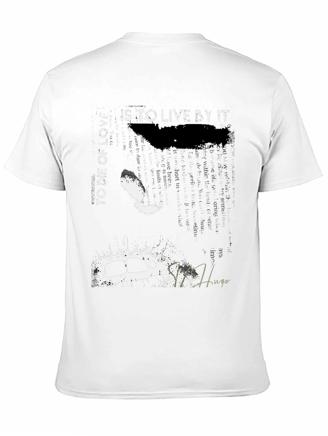 Graphic Print Crew Neck T-Shirt