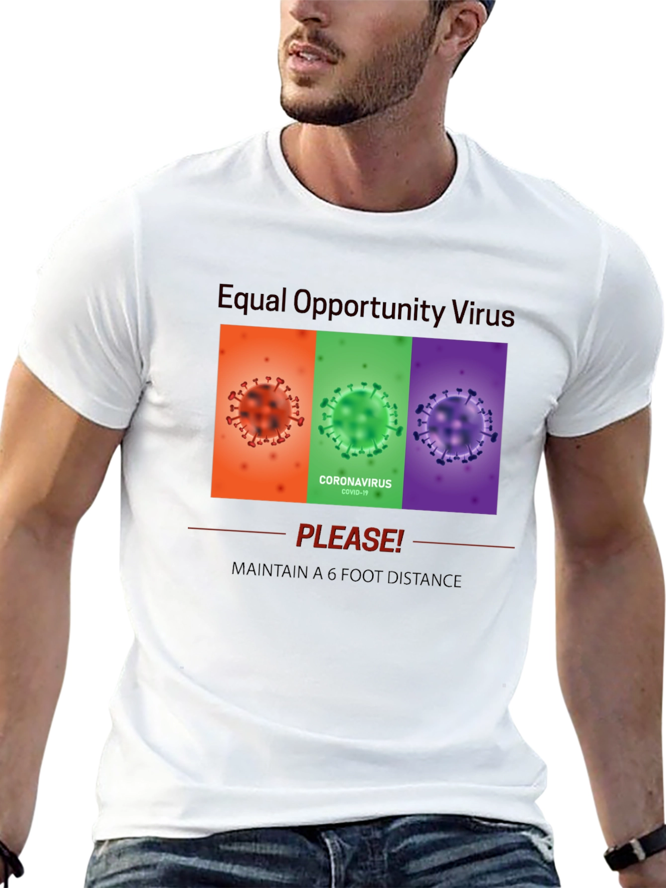 Equal Opportunity Virus Graphic Tee