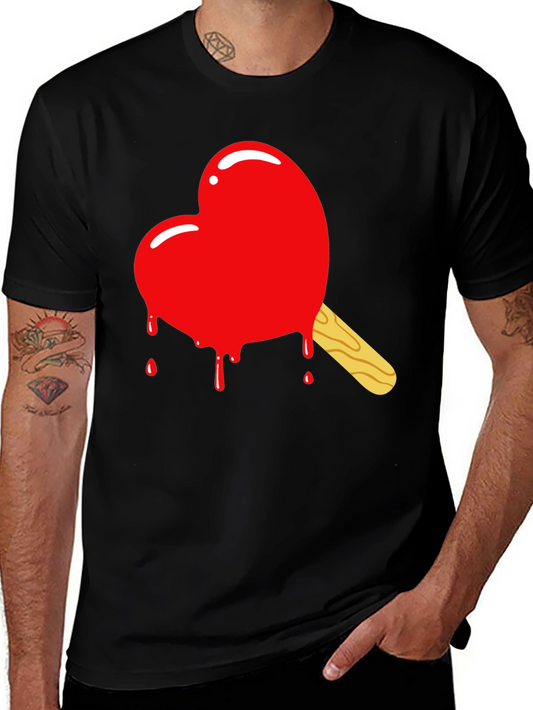 Heart Popsicle Graphic T-Shirt