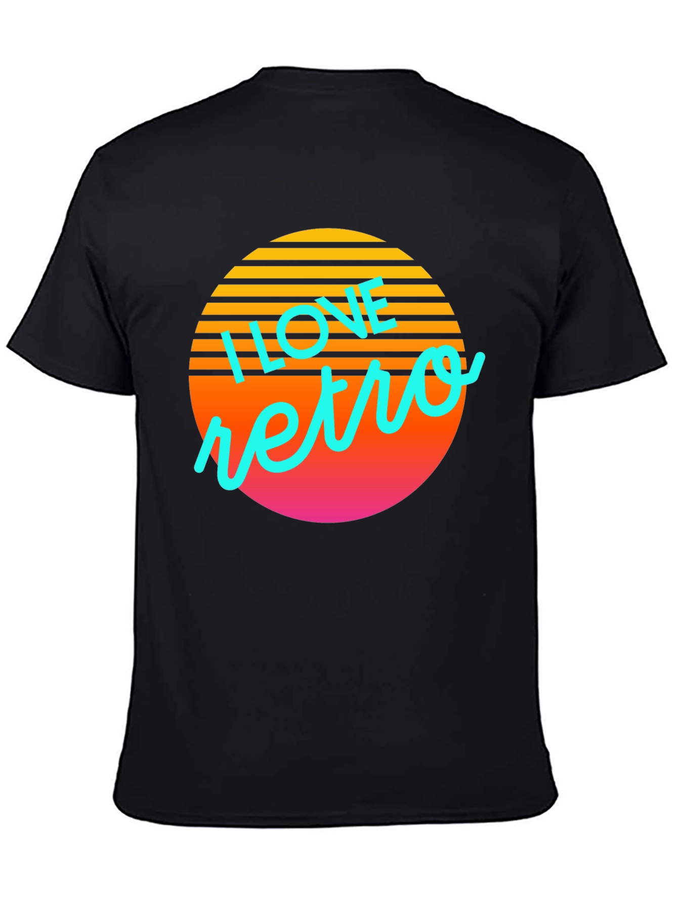 Retro Sunset Graphic T-Shirt