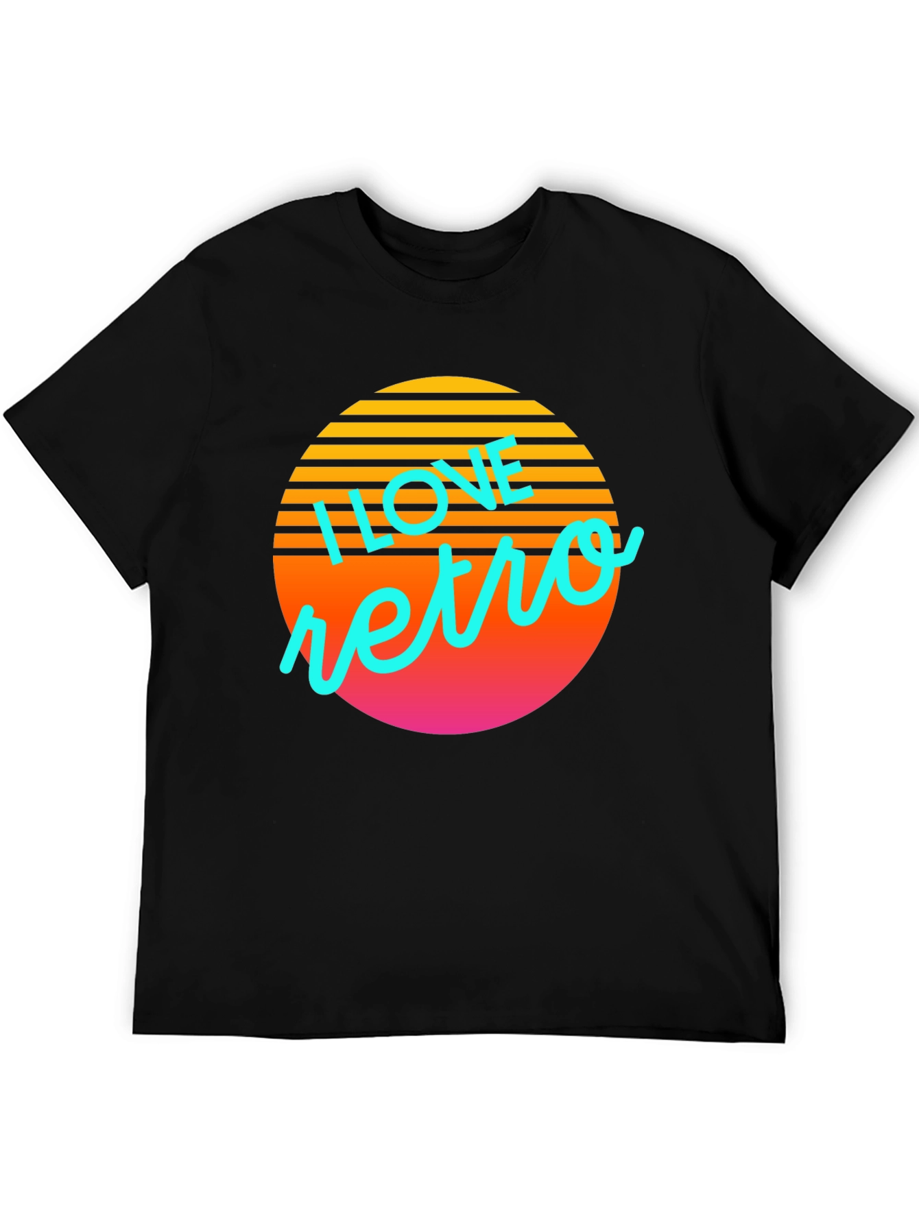 Retro Sunset Graphic T-Shirt