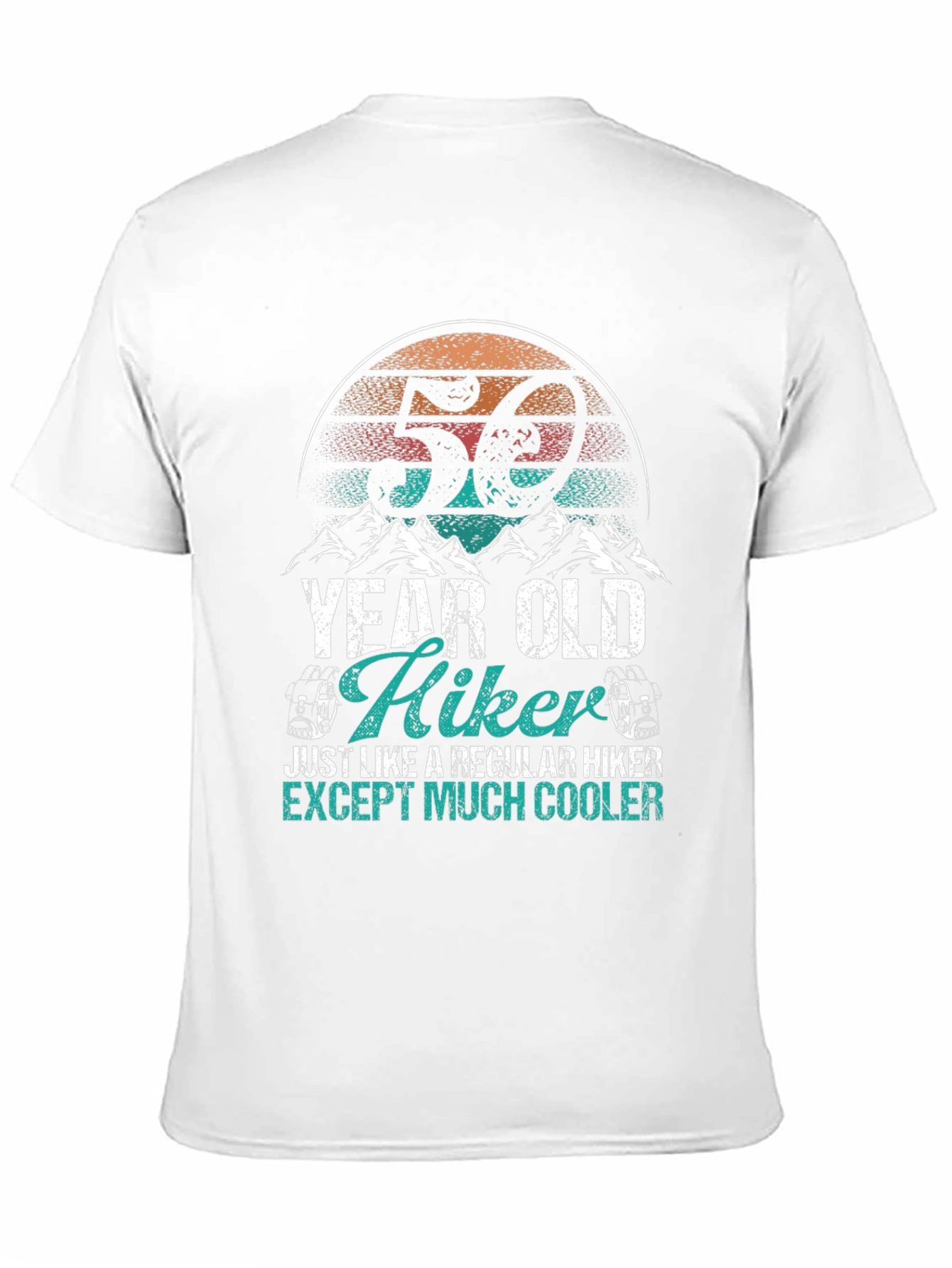 59 Year Old Hiker Graphic T-Shirt