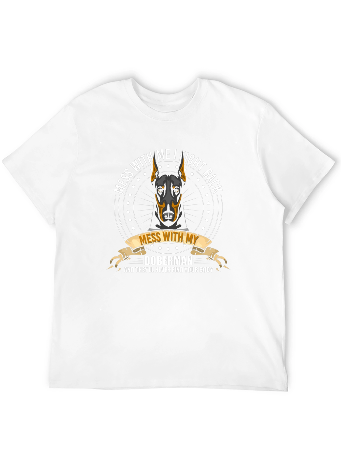Doberman T-Shirt - Fight Back Tee