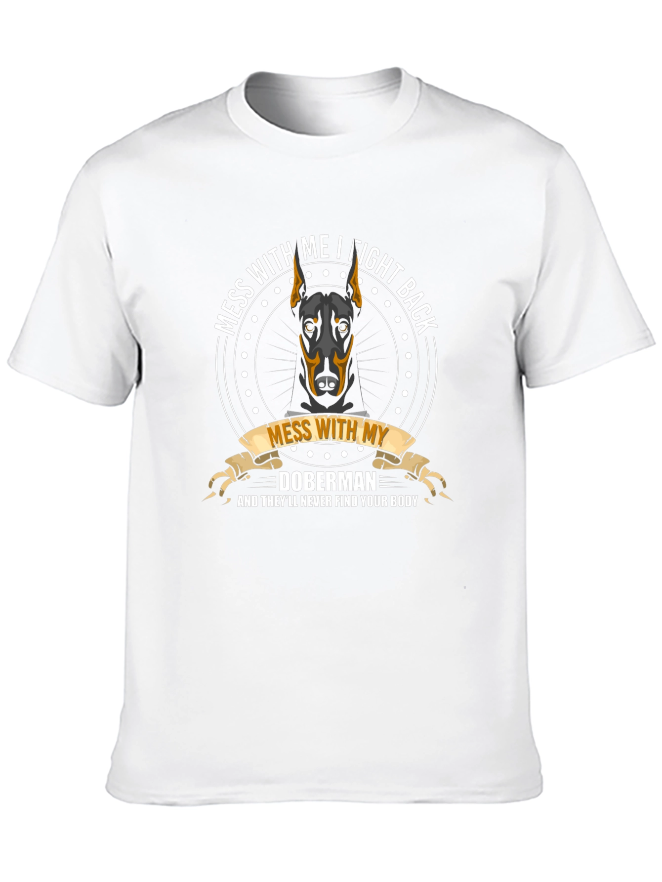 Doberman T-Shirt - Fight Back Tee