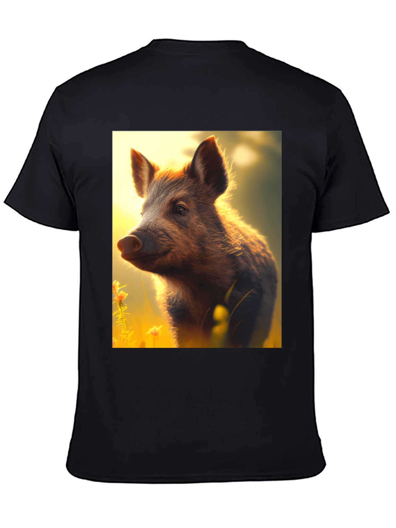 Boar Graphic T-Shirt - Nature Inspired Tee