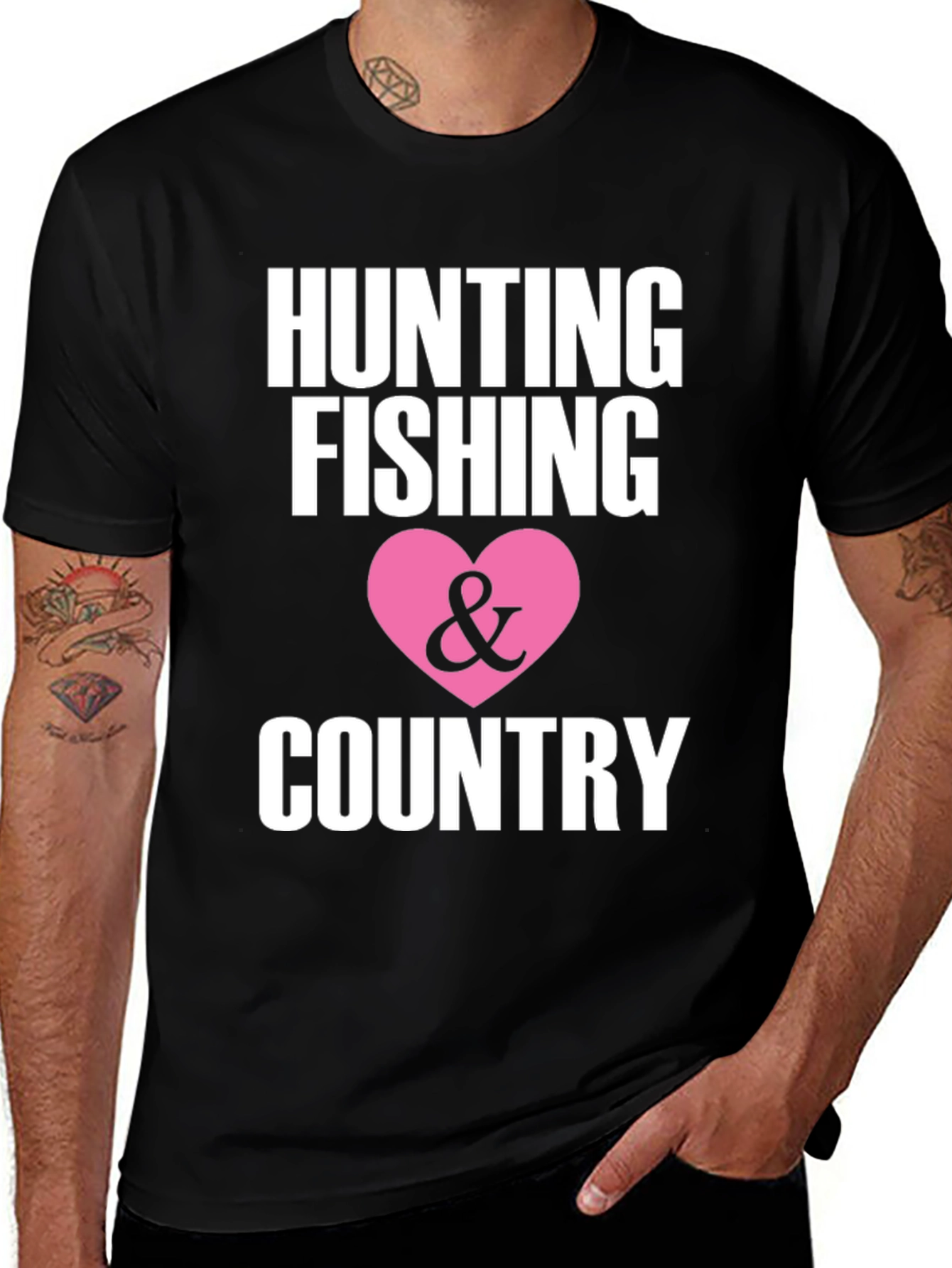 Hunting Fishing & Country Graphic Tee