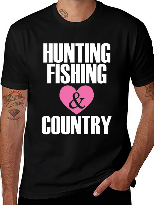 Hunting Fishing & Country Graphic Tee