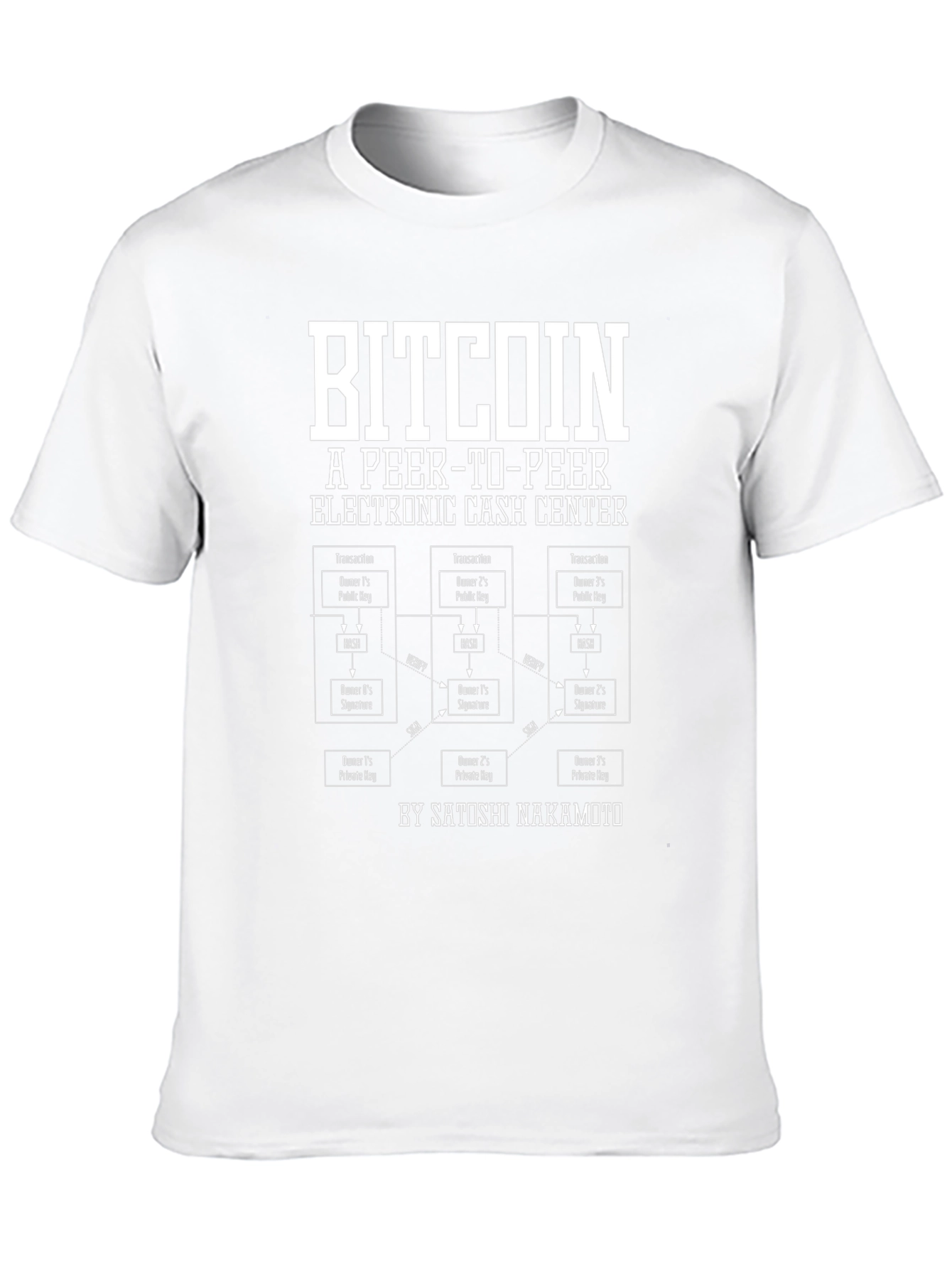 Bitcoin Peer-to-Peer Electronic Cash T-Shirt