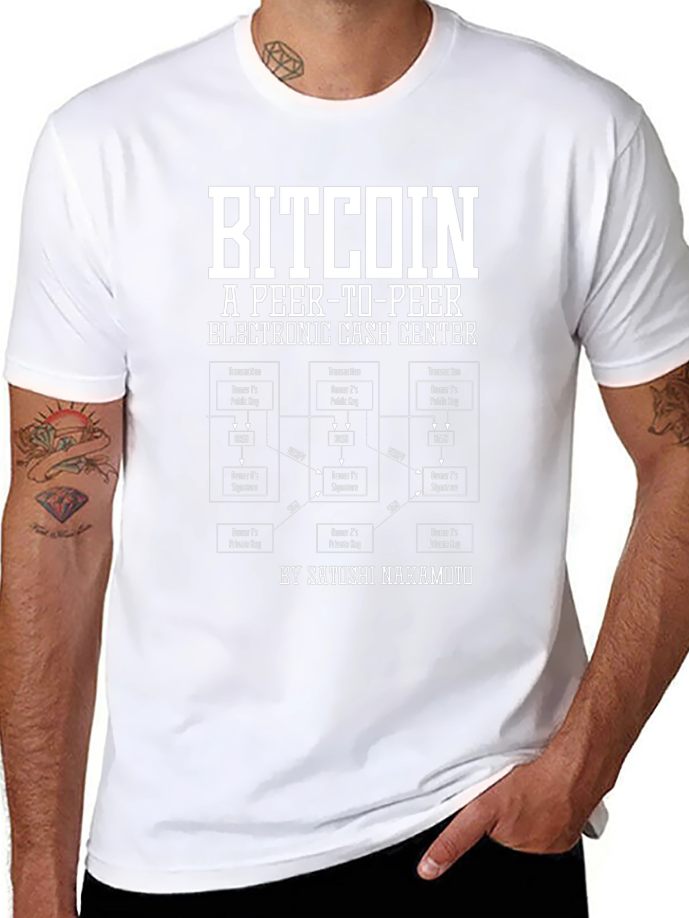 Bitcoin Peer-to-Peer Electronic Cash T-Shirt