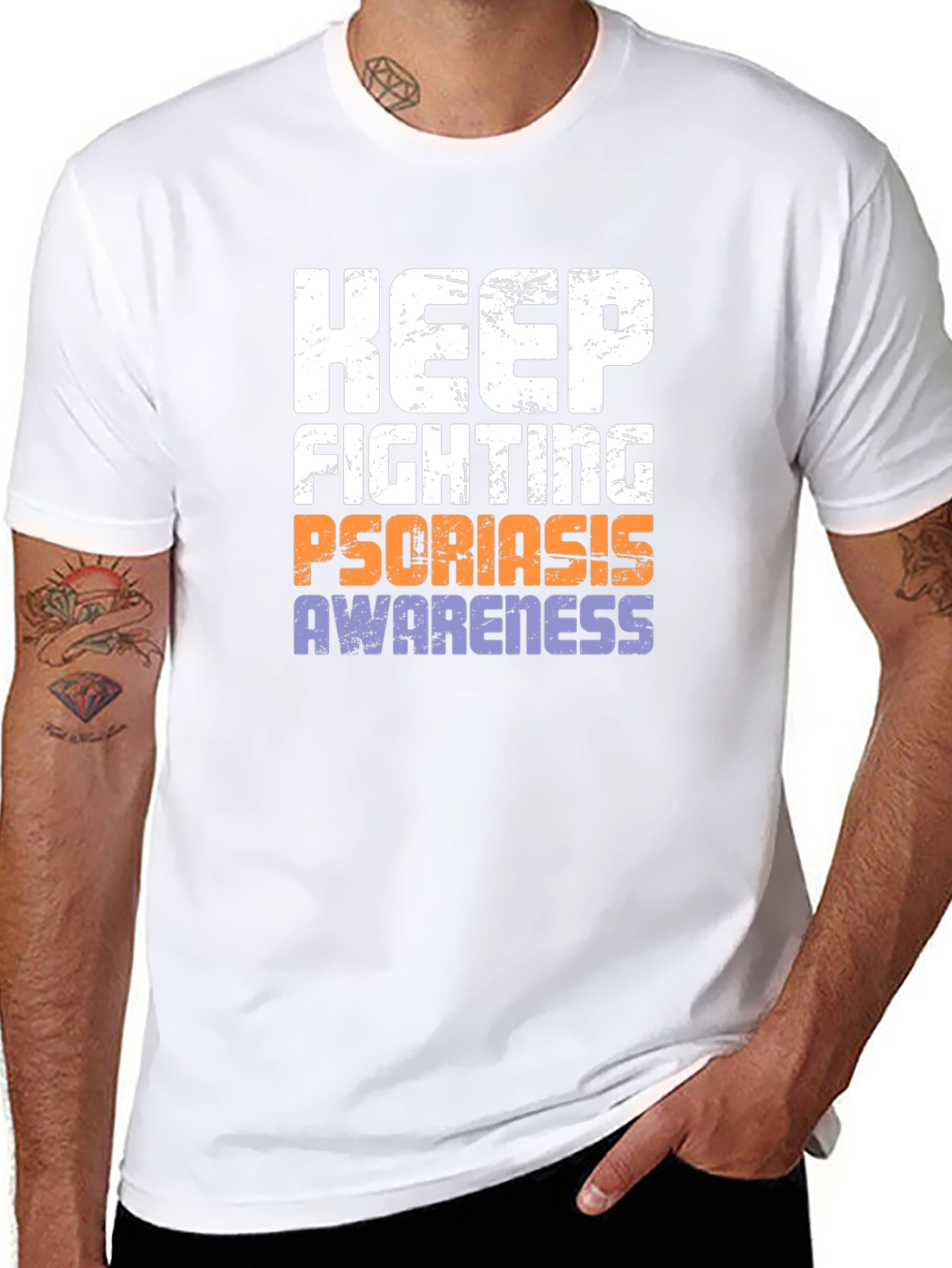 Psoriasis Awareness Graphic T-Shirt