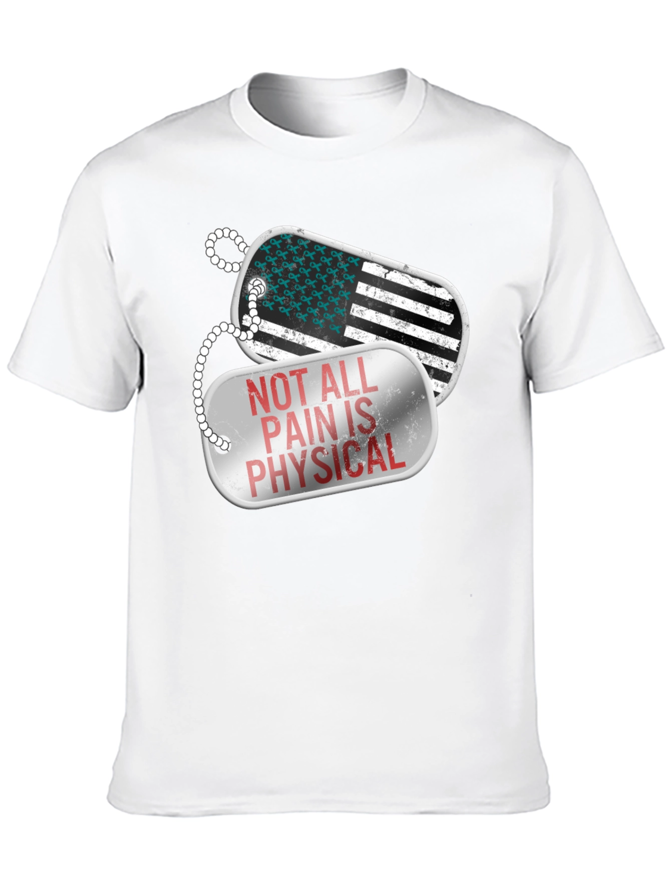 Not All Pain Is Physical Awareness T-Shirt