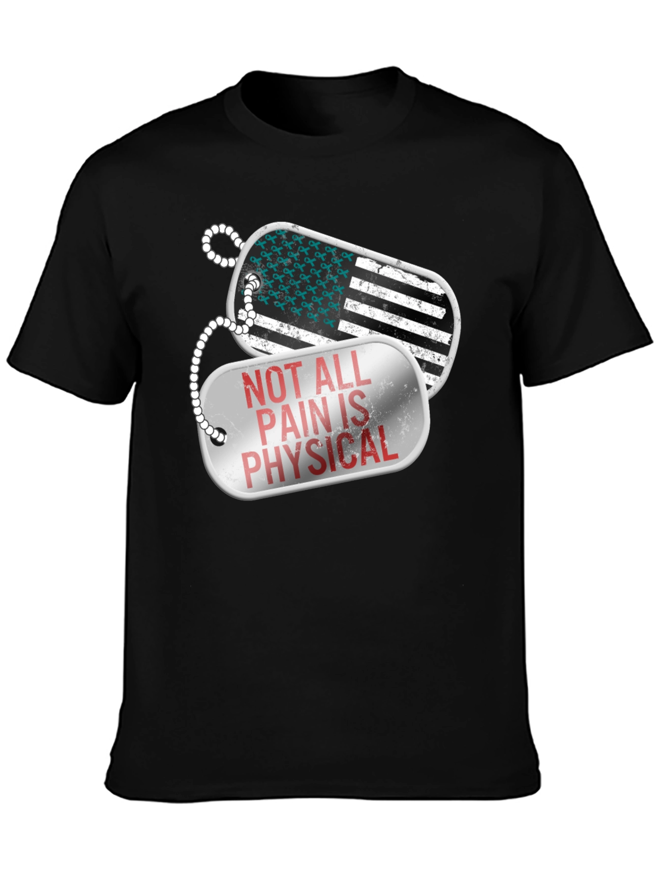 Not All Pain Is Physical Awareness T-Shirt
