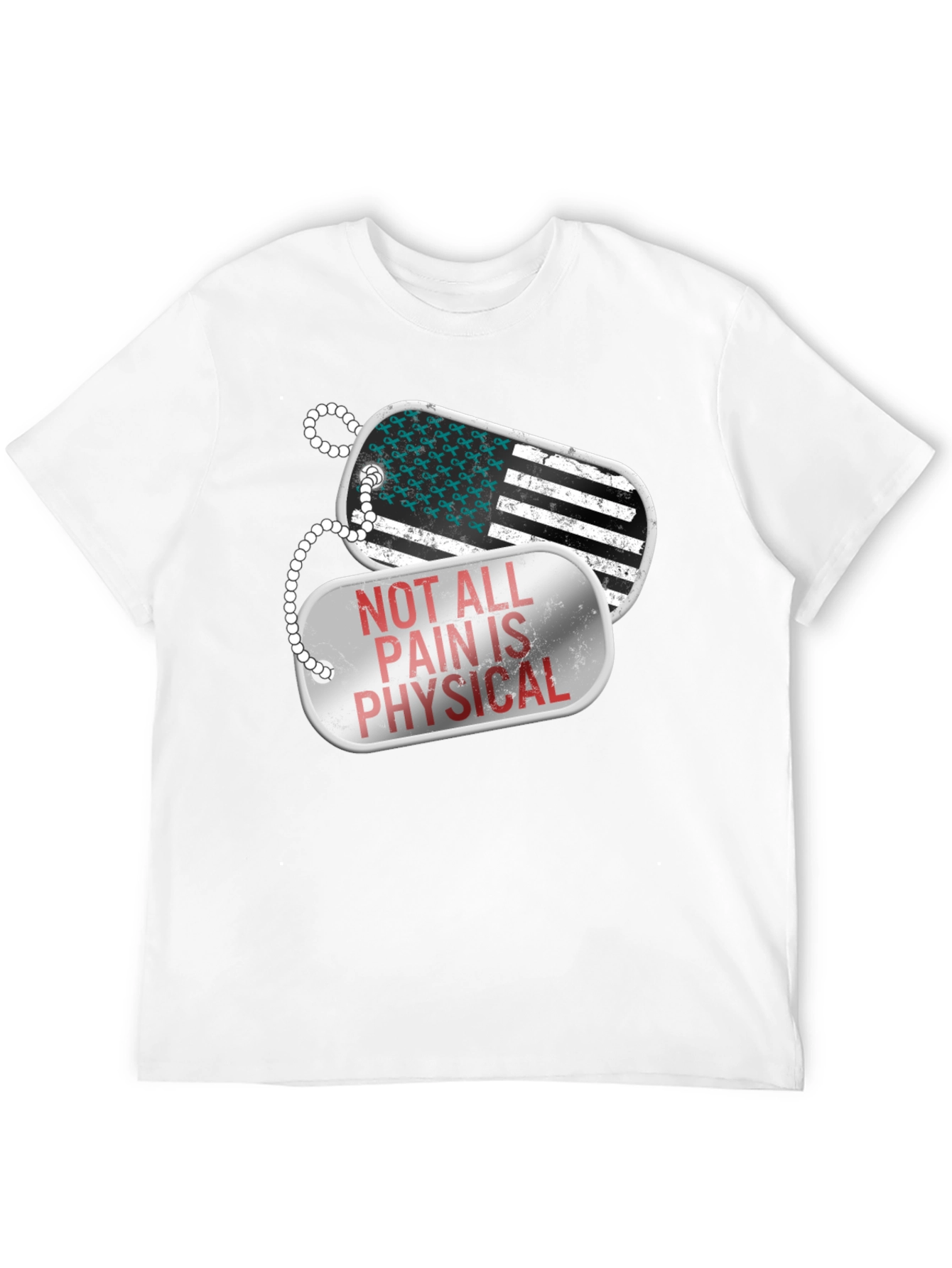 Not All Pain Is Physical Awareness T-Shirt