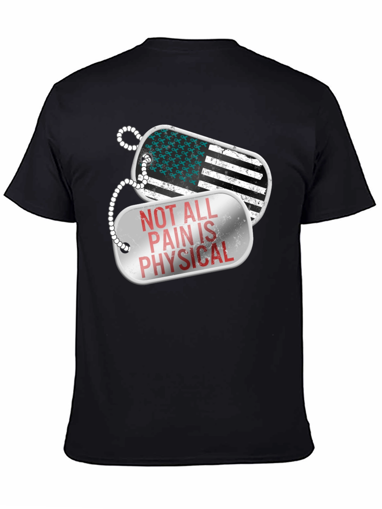 Not All Pain Is Physical Awareness T-Shirt