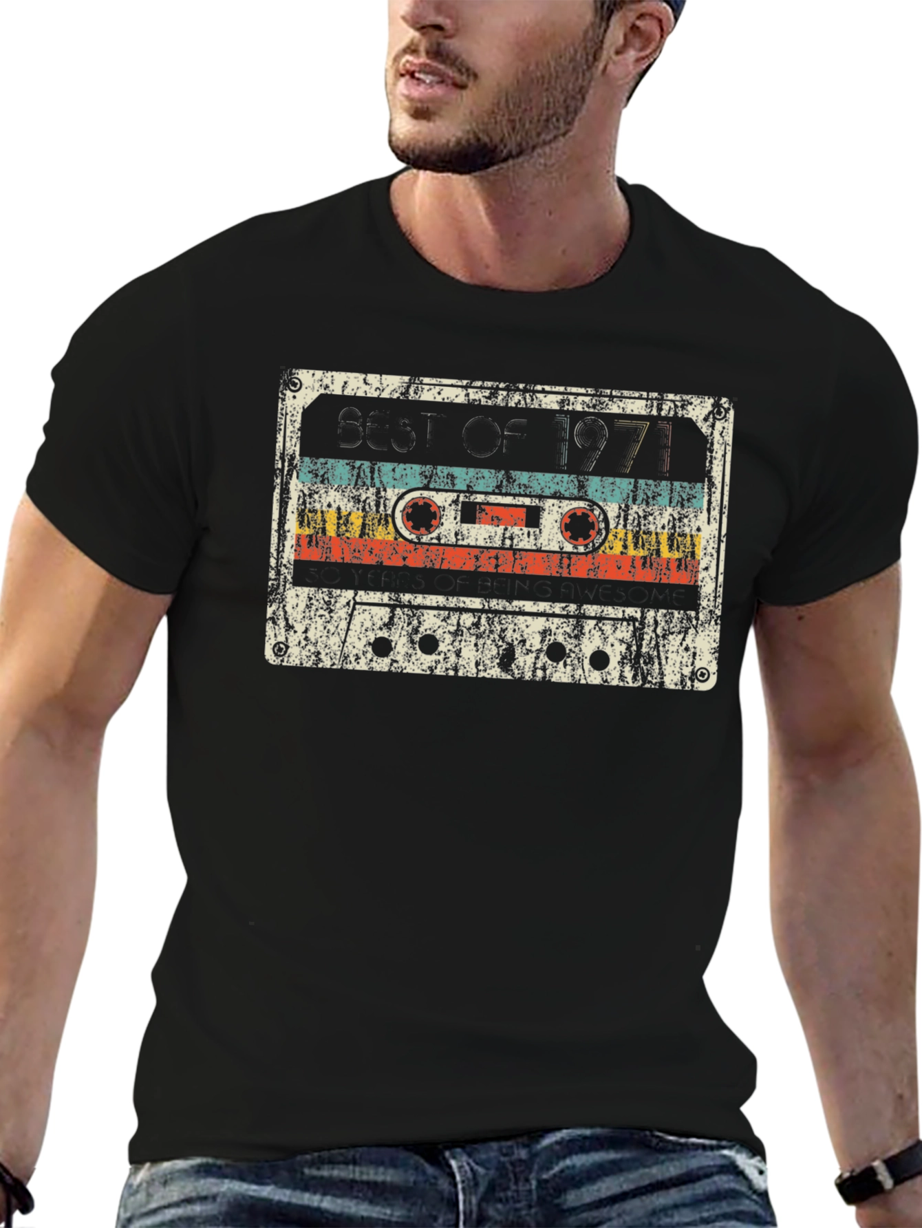 Best of 1971 Cassette Tape Graphic Tee