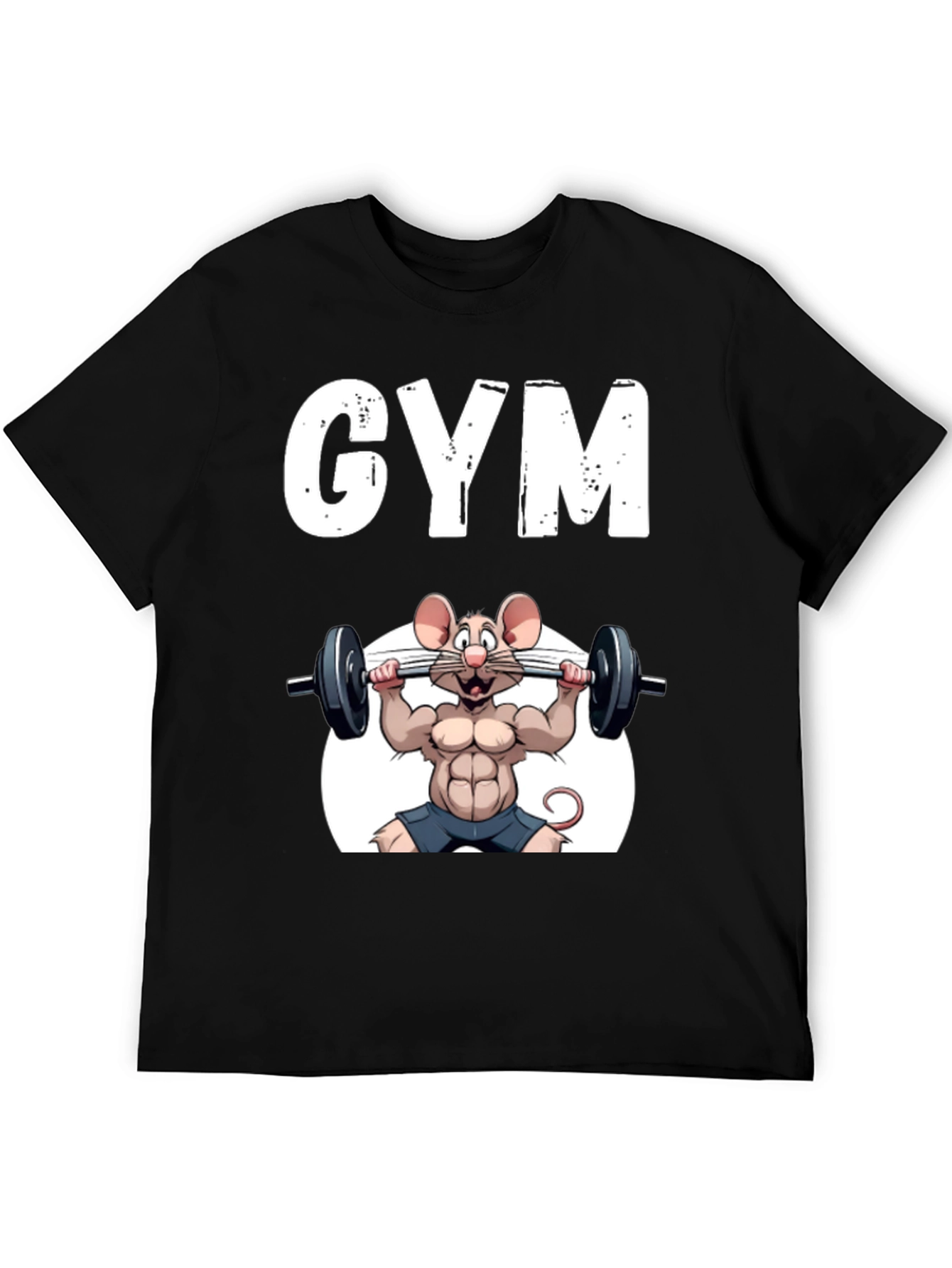 Gym Rat Mouse T-Shirt