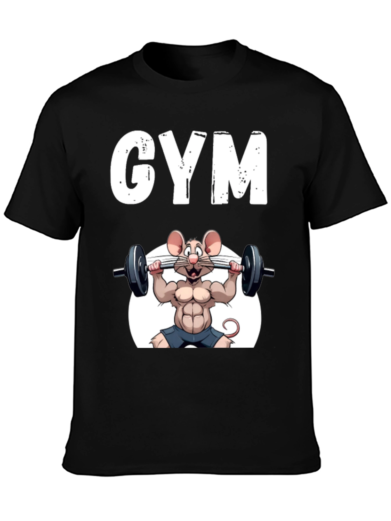 Gym Rat Mouse T-Shirt