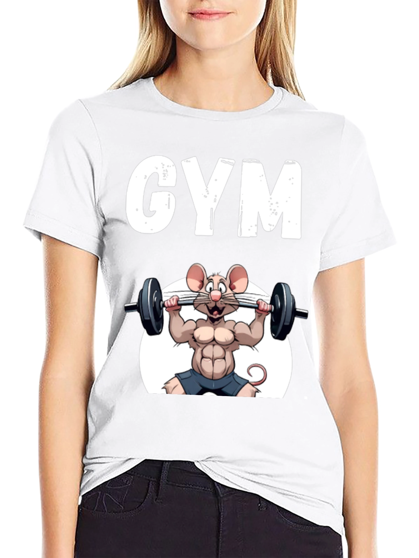 Gym Rat Mouse T-Shirt