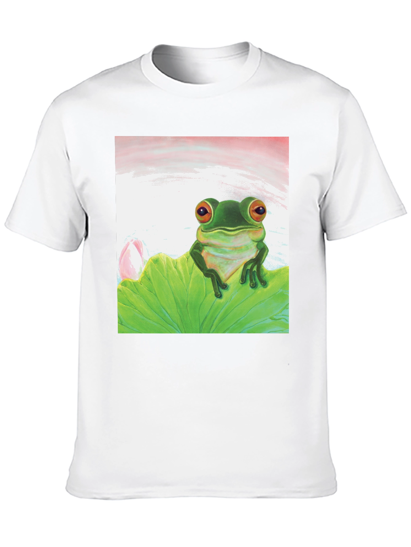 Frog on Lily Pad Graphic Tee