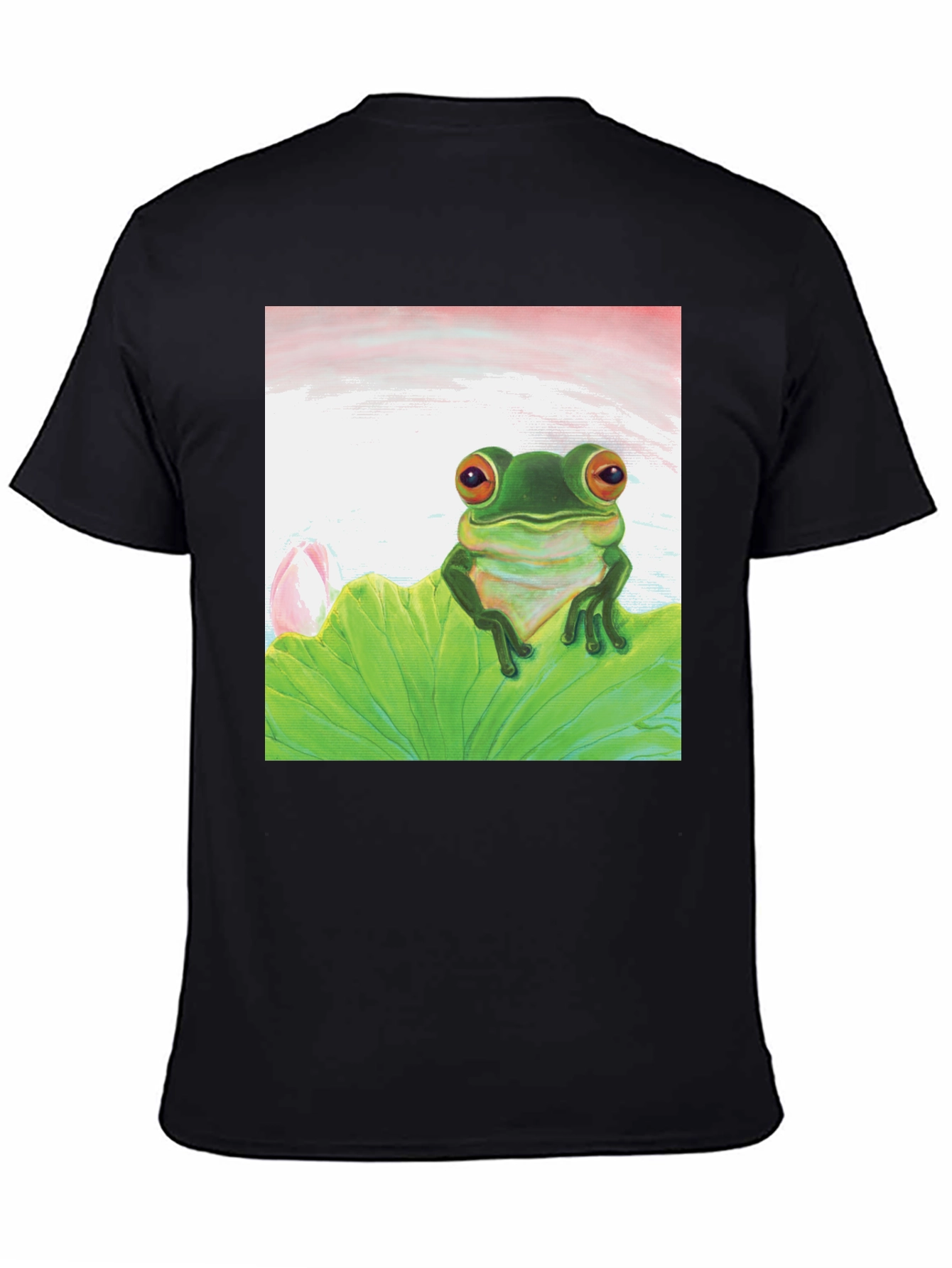 Frog on Lily Pad Graphic Tee