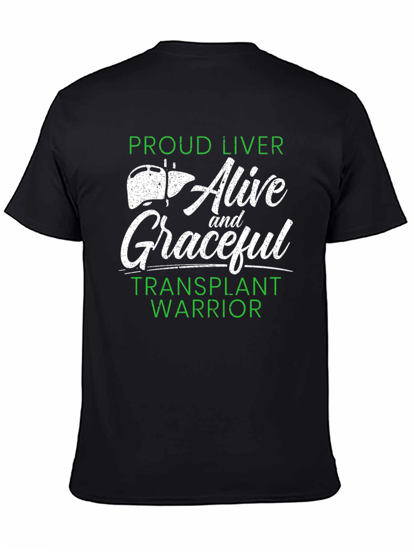 Proud Liver Transplant Warrior Graphic Tee