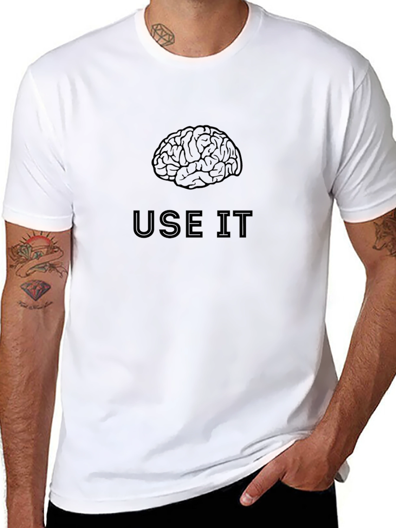 Brain Graphic T-Shirt - Use It