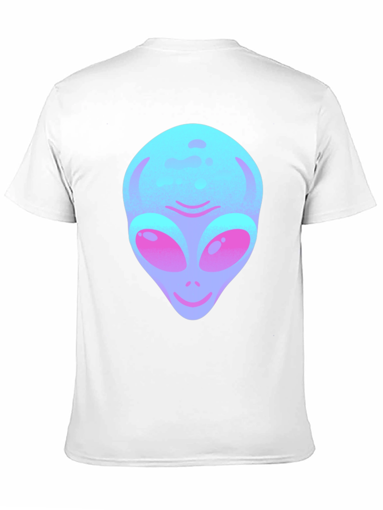 Alien Graphic Tee - Black Cotton Blend