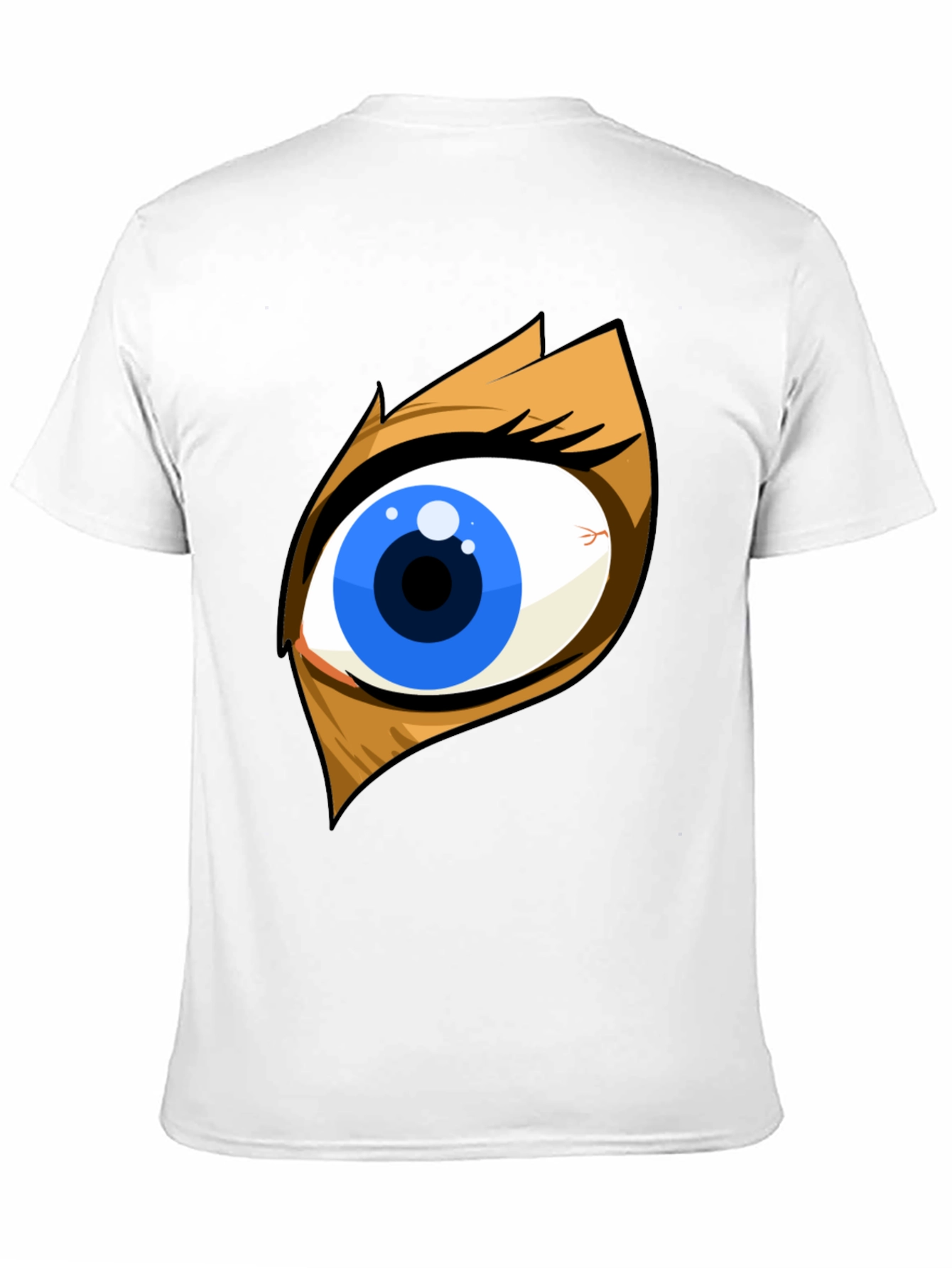 Eye Graphic Black T-Shirt - Bold Statement Tee
