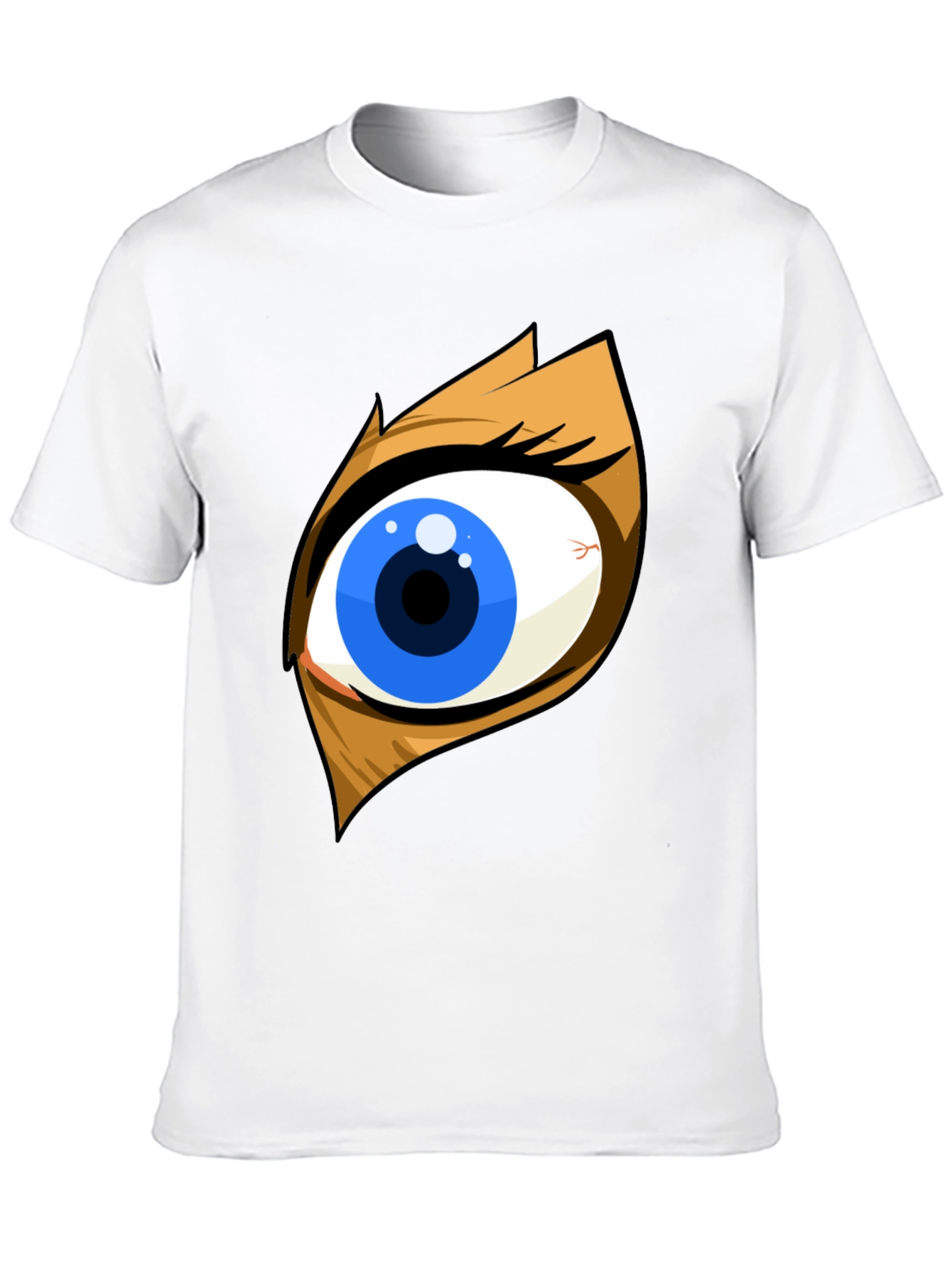 Eye Graphic Black T-Shirt - Bold Statement Tee