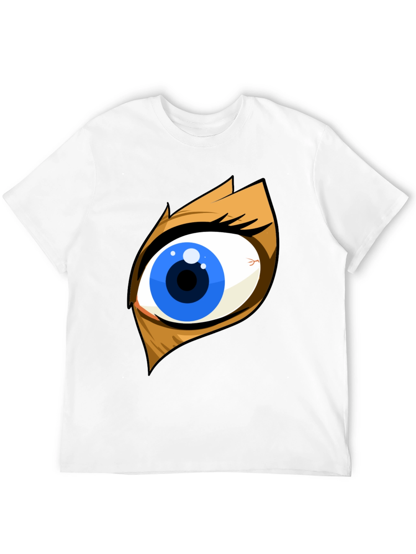 Eye Graphic Black T-Shirt - Bold Statement Tee